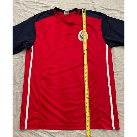 Gool Chivas del Guadalajara Mens Size S-L Red Blue Soccer Jersey - Picture 8 of 12
